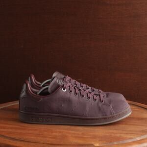 Adidas Sneakers Mens SZ 7.5 Mineral Red Stan Smith Goretex Low Top Casual Shoes